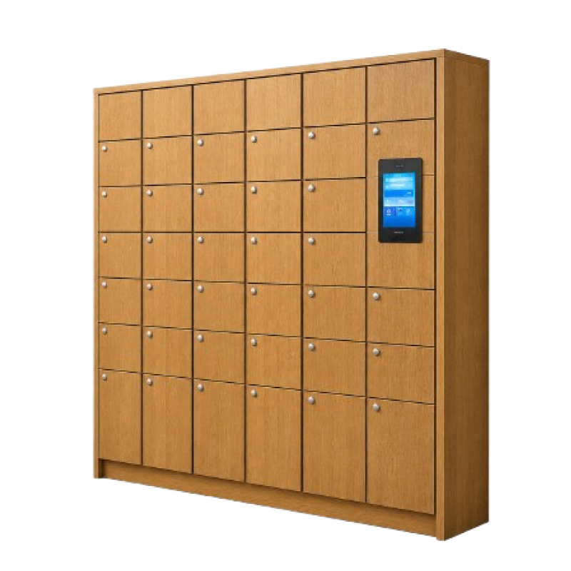 světledřevěný keybox velký